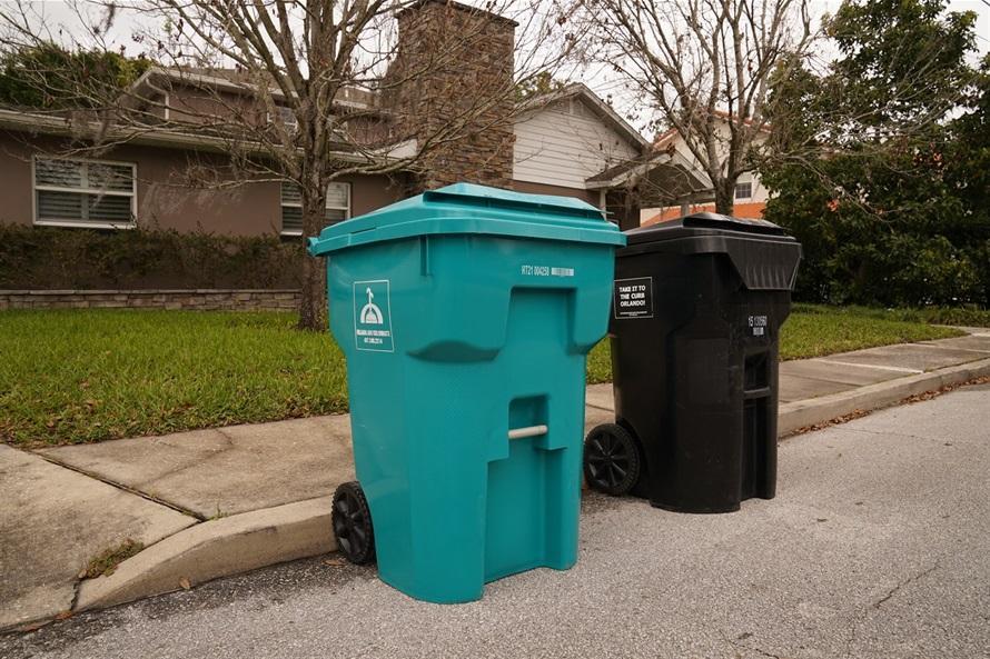 Outdoor trash & debris areas — food sources that draw pests toward the home